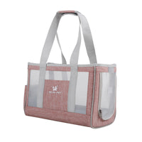 HKM-4862653 Durable Breathable Pet Carrier Backpack for Cats and Dogs - Large Capacity Travel Bag