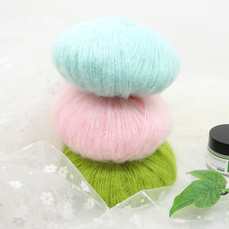 HKM-486547 Baby Mohair Sweater, Scarf, and Shawl for Spring, Autumn, and Winter Use