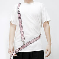 HKM-4865981 Multifunctional Pet Shoulder Belt with Traction Rope - Durable Nylon, Adjustable Length, Various Colors