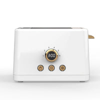 HKM-486611 Classic Vintage Digital Bread Toaster with LED Display and Touch Control