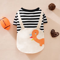 HKM-4866749 Stylish Orange Personalized Dog Overalls - Casual Pet Clothing in Multiple Sizes