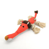 HKM-4867005 Cotton Rope Dog Chewing Toy with Sound - Various Animal Designs for Molar Health
