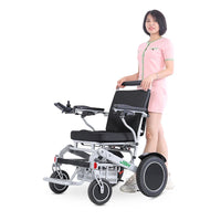 HKM-486739 Folding Commode Wheelchair with Aluminum Alloy Frame, 120 kg Capacity, 20 km Range, 6 km/h Speed