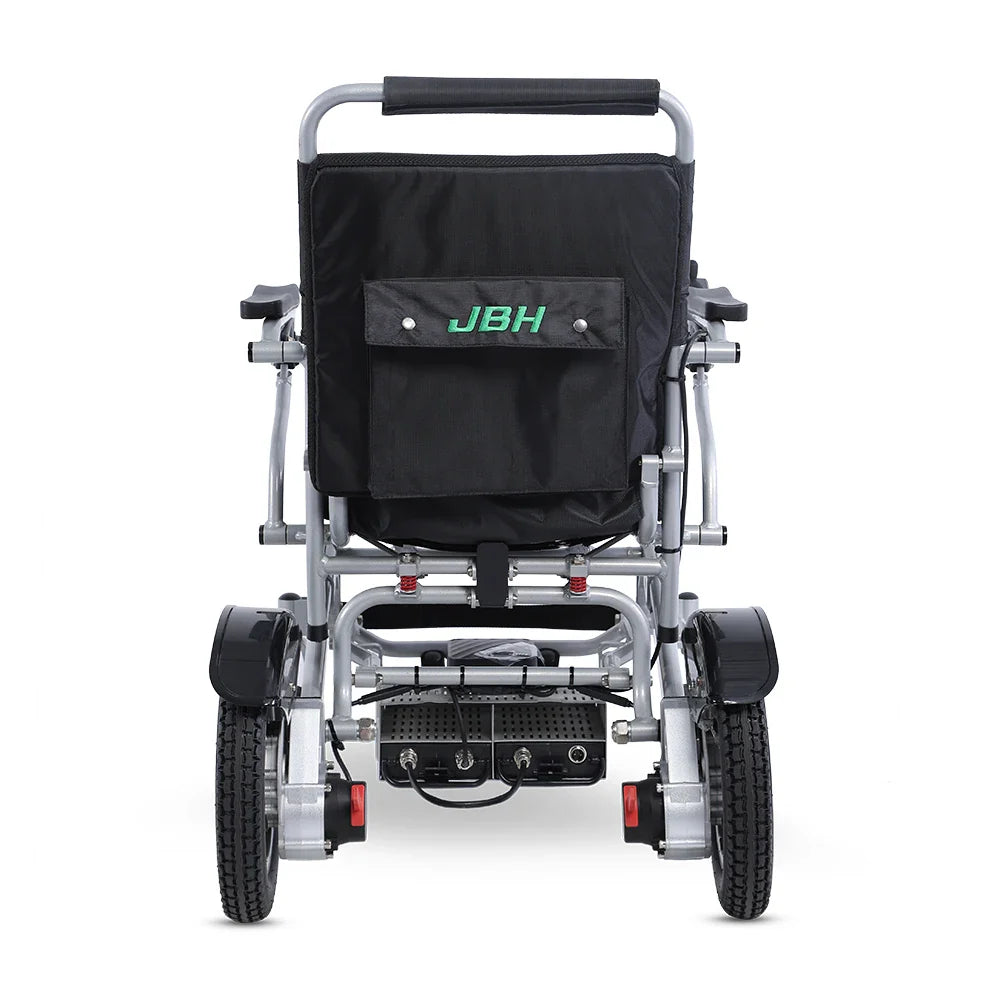 HKM-486739 Folding Commode Wheelchair with Aluminum Alloy Frame, 120 kg Capacity, 20 km Range, 6 km/h Speed