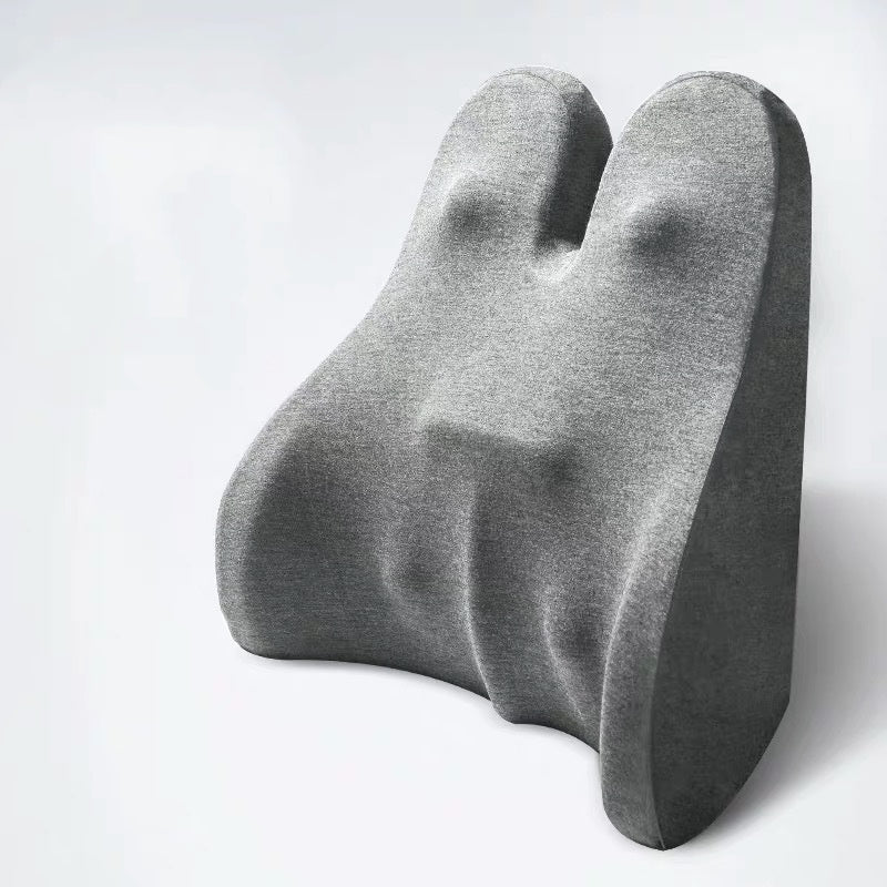 HKM-486931 Ergonomic Memory Foam Lumbar Support Pillow for Office and Pregnancy