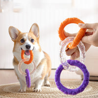 HKM-4869437 Durable Flying Disk and Training Ring for Interactive Play with Small to Medium Dogs