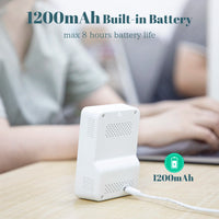 HKM-487059 Digital Indoor Air Quality Sensor - CO2, Gas Detection, Temperature, and Humidity Monitoring