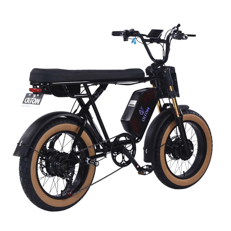 HKM-487187 High-Strength Steel 20" Off-Road Electric Bike with 750W Dual Motors and 48V 25Ah Battery
