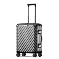 HKM-487251 Lightweight Aluminium Frame PC Carry-On Trolley Case Travel Suitcase Set