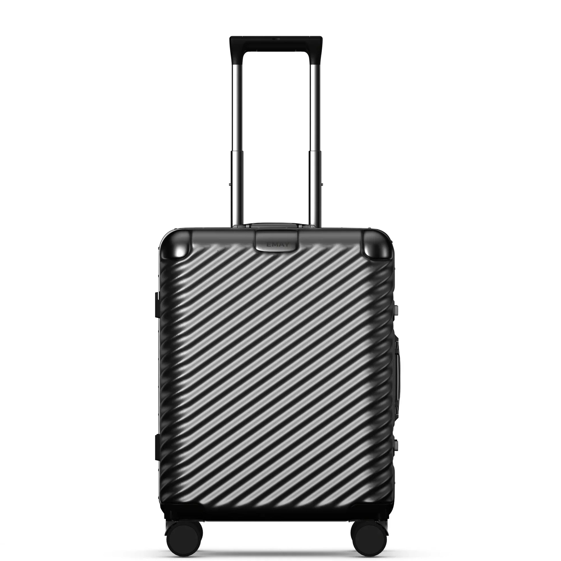 HKM-487251 Lightweight Aluminium Frame PC Carry-On Trolley Case Travel Suitcase Set