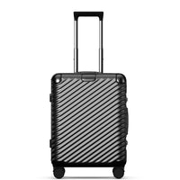 HKM-487251 Lightweight Aluminium Frame PC Carry-On Trolley Case Travel Suitcase Set