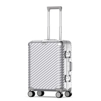 HKM-487251 Lightweight Aluminium Frame PC Carry-On Trolley Case Travel Suitcase Set