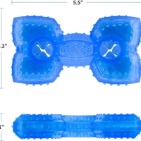 HKM-4873405 Cooling Teether Chew Toy for Dogs - Freezable Non-Toxic Puppy Dental Health Toy