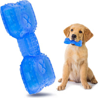 HKM-4873405 Cooling Teether Chew Toy for Dogs - Freezable Non-Toxic Puppy Dental Health Toy