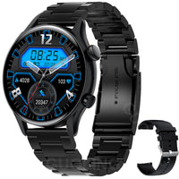 HKM-487379 NFC Access Control Smart Watch with Bluetooth Calling, Food Grade Silicone Wristband and Multiple Styles