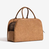 HKM-4874173 Portable Brown Dog Diaper Bag for Travel and Pet Car Kennel Storage