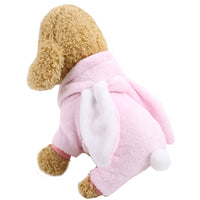 HKM-4874301 Flannel Transformation Clothes for Pets - Warm Coral Fleece Outfit for Dogs and Cats