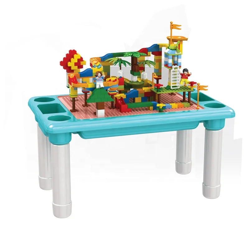 HKM-487507 Kids Intelligent DIY Learning Building Blocks Set - 316 Pcs Modern Educational Toy for Ages 2-4