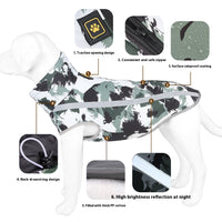 HKM-4876349 Reflective Warm Shell Jacket for Pets - Various Colors and Sizes