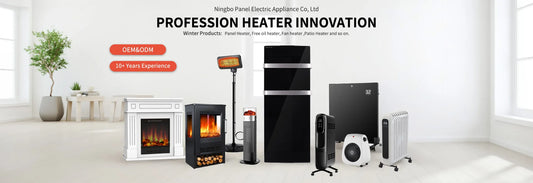 HKM-487635 Electric Oil Filled Radiator Heater with Adjustable Thermostat and Overheat Protection for Winter Heating