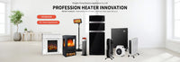 HKM-487635 Electric Oil Filled Radiator Heater with Adjustable Thermostat and Overheat Protection for Winter Heating