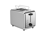 HKM-487763 Stainless Steel Electric Pop-Up Toaster for Bread and Sandwiches
