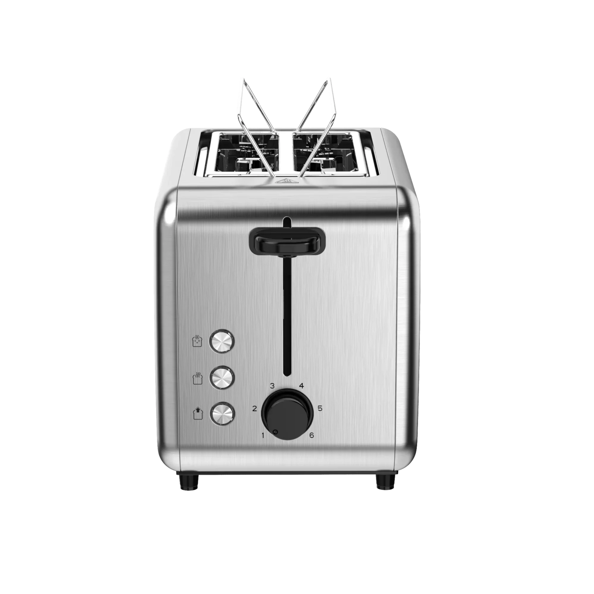 HKM-487763 Stainless Steel Electric Pop-Up Toaster for Bread and Sandwiches