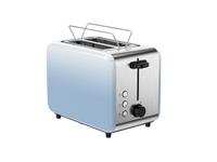 HKM-487763 Stainless Steel Electric Pop-Up Toaster for Bread and Sandwiches