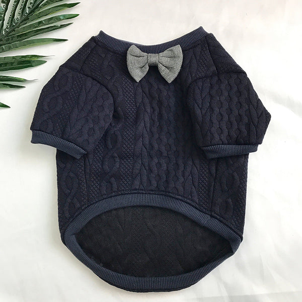 HKM-4878269 Bago Casual Pet Bow Tie Dress for Dogs - XL Graphic Color Design
