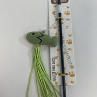 HKM-4878525 Interactive Cat Fishing Rod Teaser Toy for Engaging Playtime