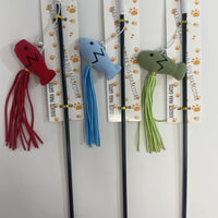 HKM-4878525 Interactive Cat Fishing Rod Teaser Toy for Engaging Playtime