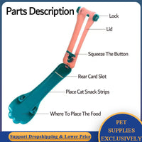 HKM-4879165 Pet Food Scoop and Dispenser for Cats and Dogs – Perfect for Treats, Liquids, and Cereal