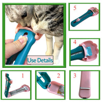 HKM-4879165 Pet Food Scoop and Dispenser for Cats and Dogs – Perfect for Treats, Liquids, and Cereal