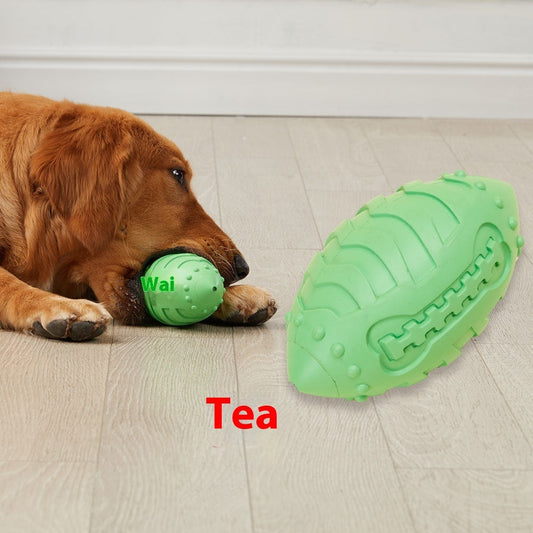 HKM-4880317 Interactive Bite-Resistant Pet Training Ball for Teeth Cleaning & Play