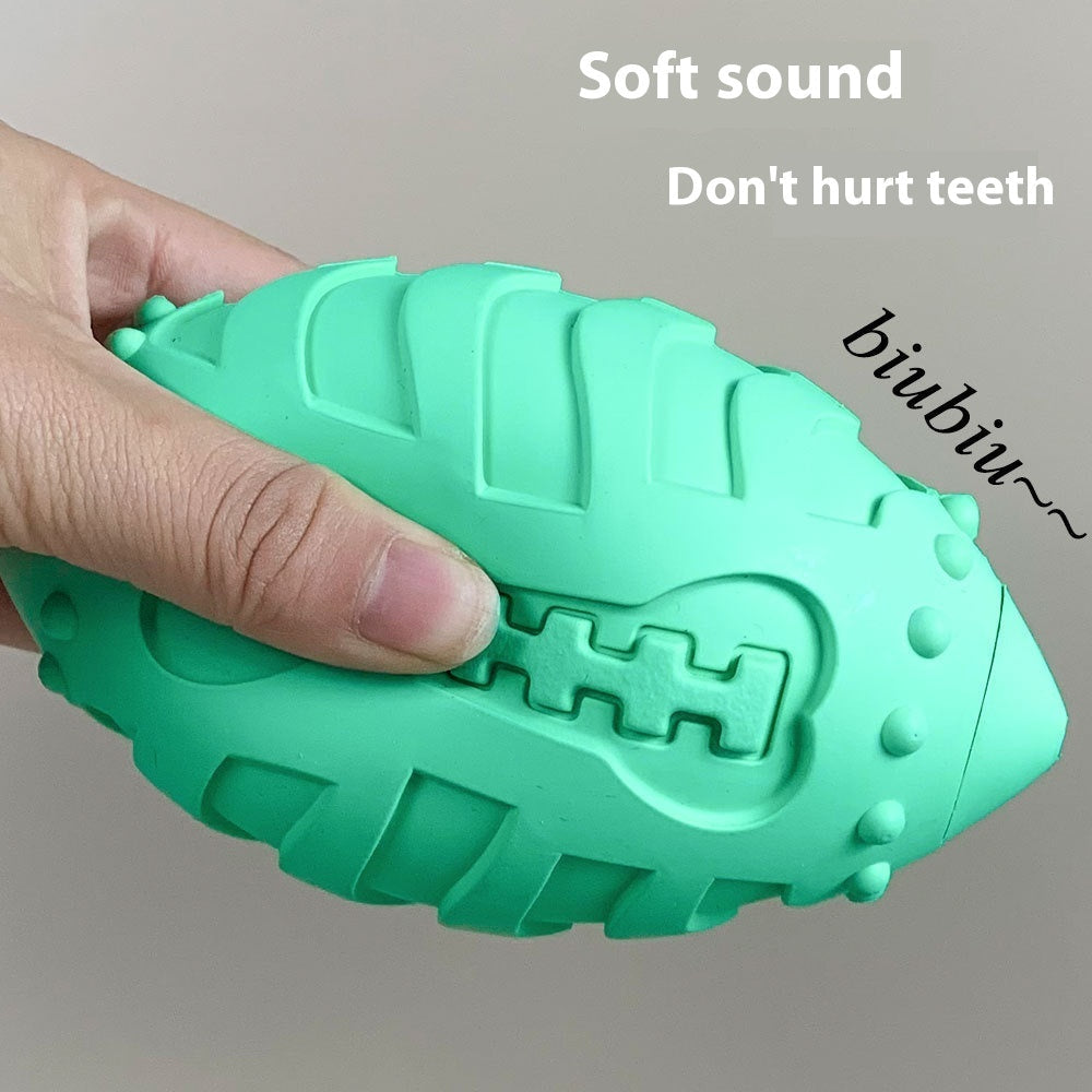 HKM-4880317 Interactive Bite-Resistant Pet Training Ball for Teeth Cleaning & Play