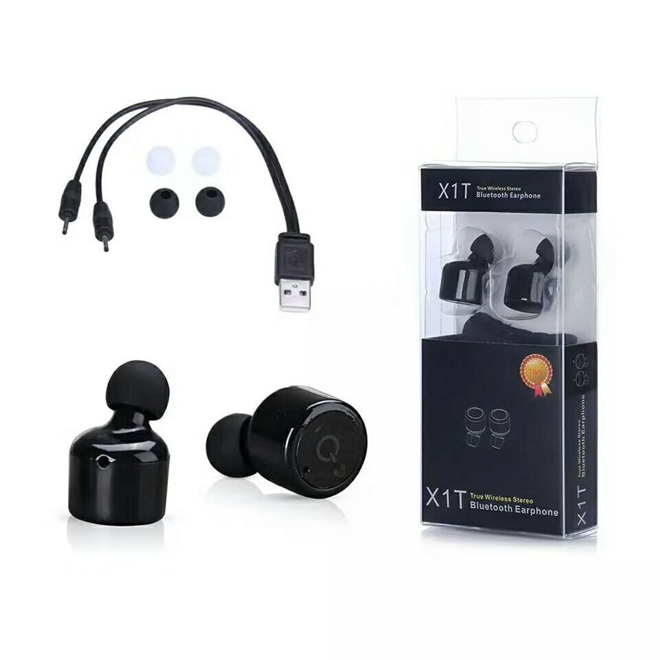 HKM-488339 X1T TWS 5.0 Bluetooth Stereo Earbuds with Voice Control and Multi-Point Connection