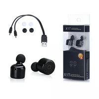 HKM-488339 X1T TWS 5.0 Bluetooth Stereo Earbuds with Voice Control and Multi-Point Connection