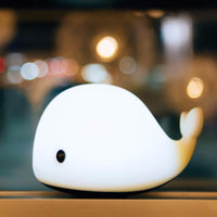 HKM-488531 USB Rechargeable Silicone Night Light with Adjustable Brightness