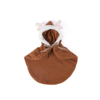 HKM-4885821 Cozy Polar Fleece Cloak for Cats - Ideal for Winter Warmth and Comfort