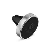 HKM-488723 360-Degree Rotating Magnetic Car Phone Holder - Aluminum Alloy Bracket in Rose Gold, Gold, and Silver