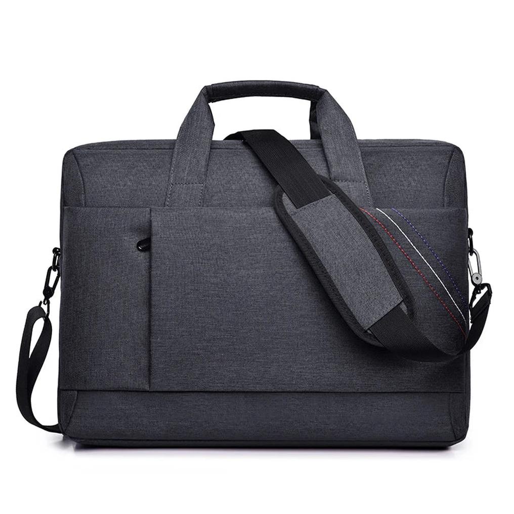 HKM-488723 Oxford Laptop Shoulder Messenger Tote Bag with 15.6 Inch Sleeve for Women and Men