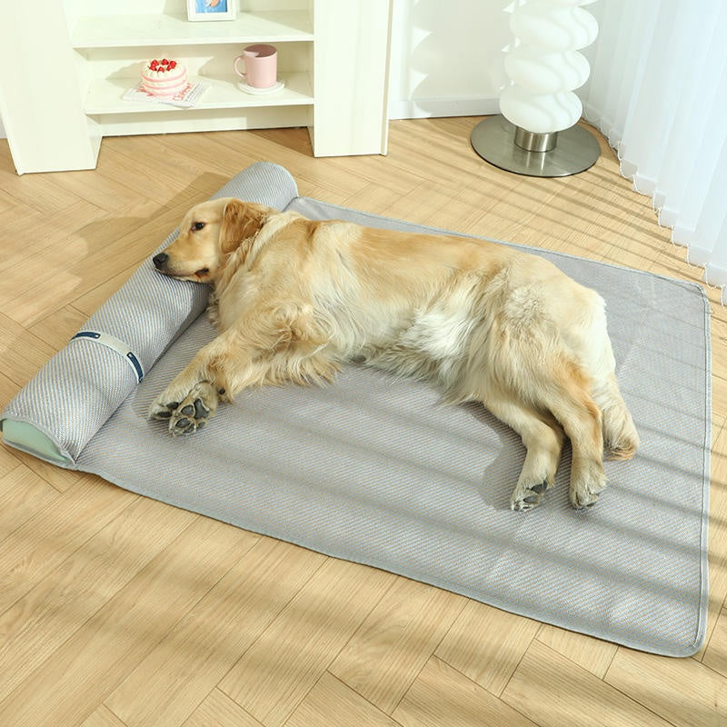 HKM-4887485 Comfortable Summer Dog Mat for Large Breeds - XL, 2XL, 3XL Options Available