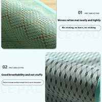 HKM-4887485 Comfortable Summer Dog Mat for Large Breeds - XL, 2XL, 3XL Options Available