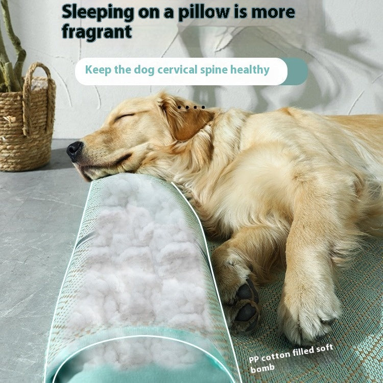 HKM-4887485 Comfortable Summer Dog Mat for Large Breeds - XL, 2XL, 3XL Options Available