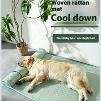 HKM-4887485 Comfortable Summer Dog Mat for Large Breeds - XL, 2XL, 3XL Options Available