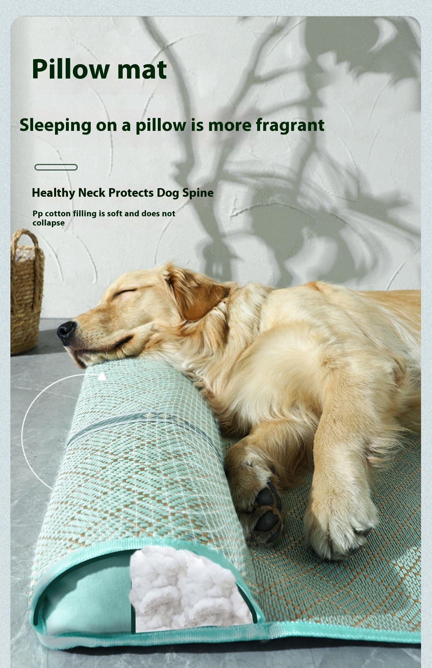 HKM-4887485 Comfortable Summer Dog Mat for Large Breeds - XL, 2XL, 3XL Options Available