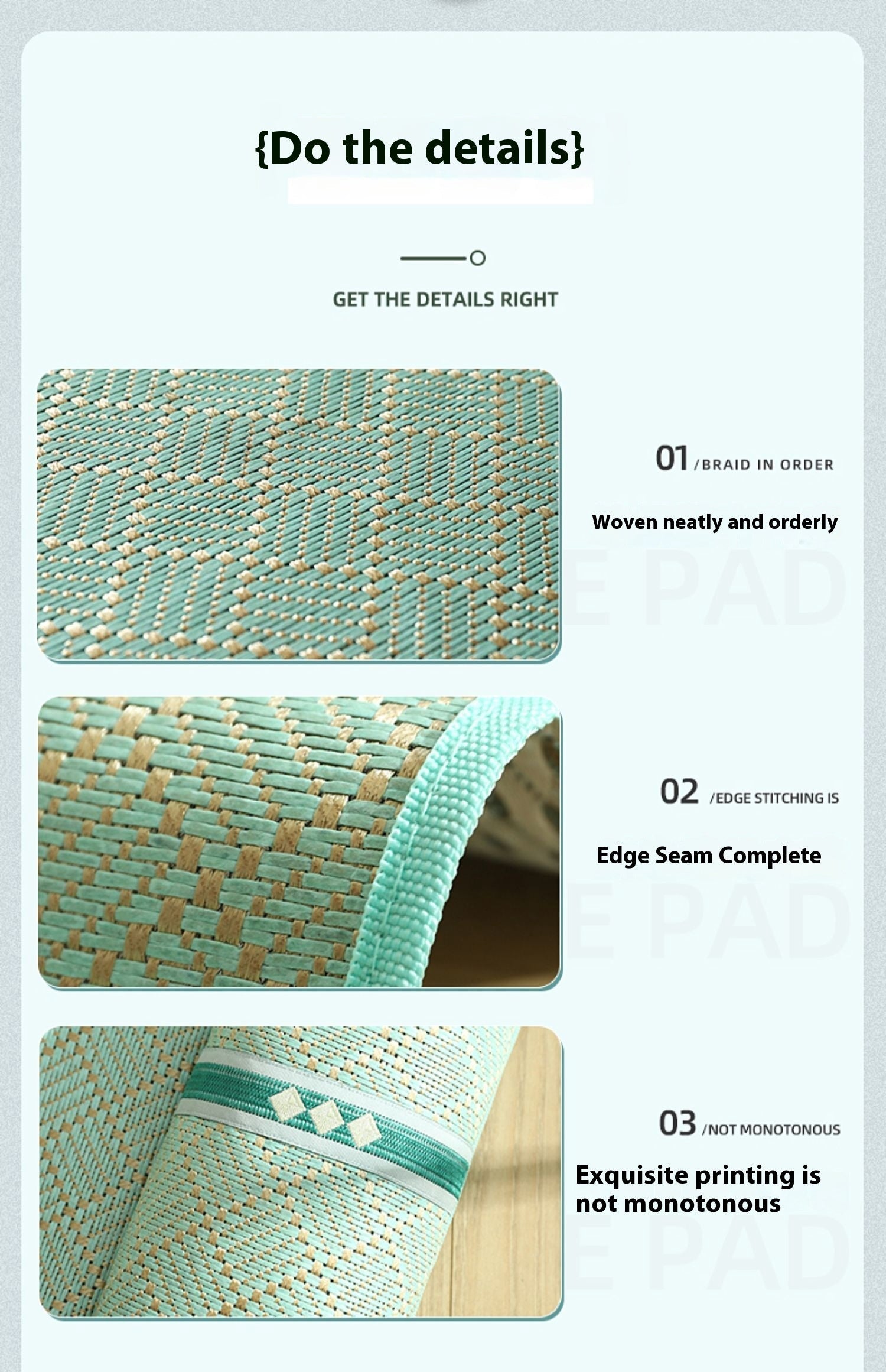 HKM-4887485 Comfortable Summer Dog Mat for Large Breeds - XL, 2XL, 3XL Options Available
