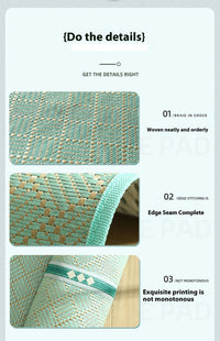 HKM-4887485 Comfortable Summer Dog Mat for Large Breeds - XL, 2XL, 3XL Options Available