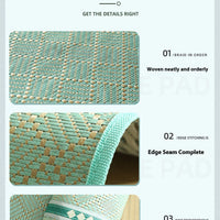 HKM-4887485 Comfortable Summer Dog Mat for Large Breeds - XL, 2XL, 3XL Options Available