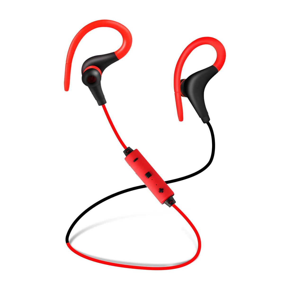HKM-488915 Sweatproof Wireless Sport Earphones with Noise Cancellation and In-Line Mic for Running and Hiking